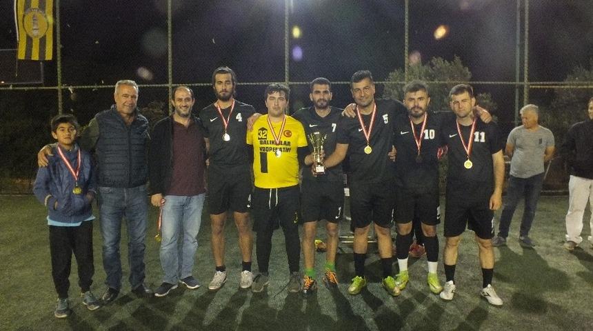 Kaş&rsquo;ta Halı Saha heyecanı sona erdi