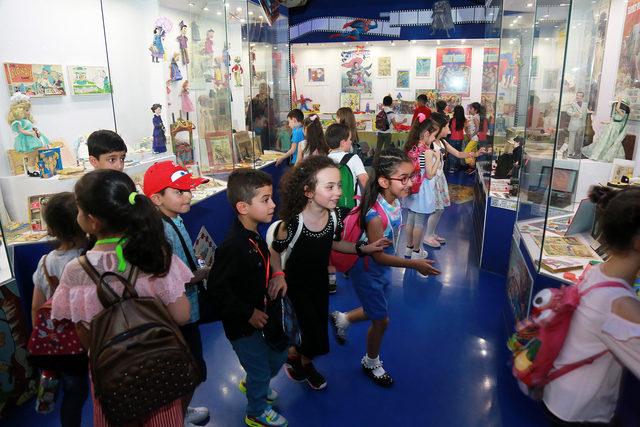 Ataşehirli çocuklar son derslerini müzede işliyor