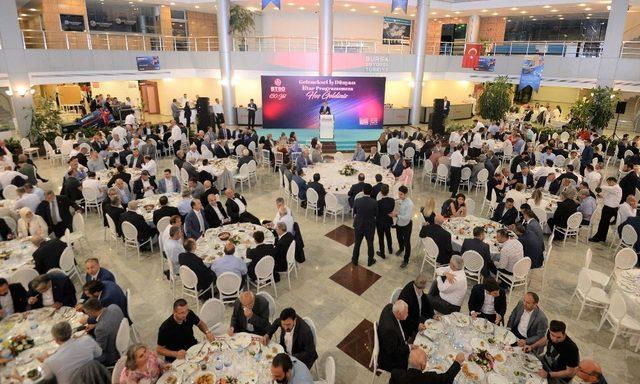 Bursa iş dünyası BTSO’nun geleneksel iftarında buluştu