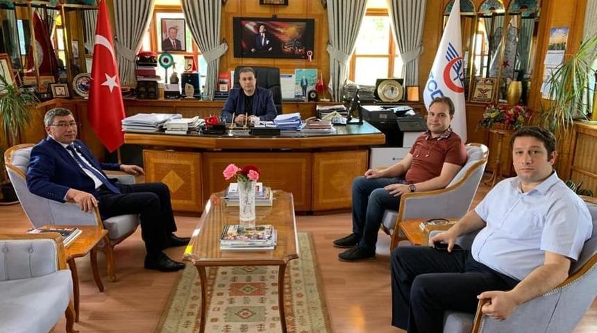 Başkan Gök’ten TCDD’ye Tarihi Eğirdir Garı ziyareti