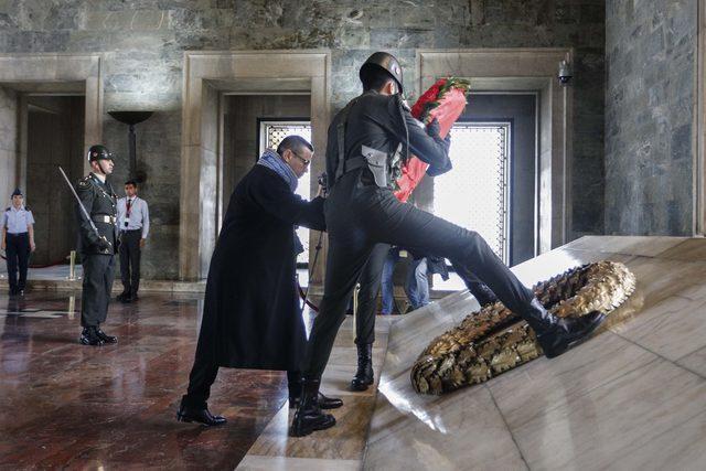 Sayıştay Başkanı Baş, Anıtkabir'de