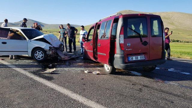 Kayseri’de trafik kazası: 5 yaralı