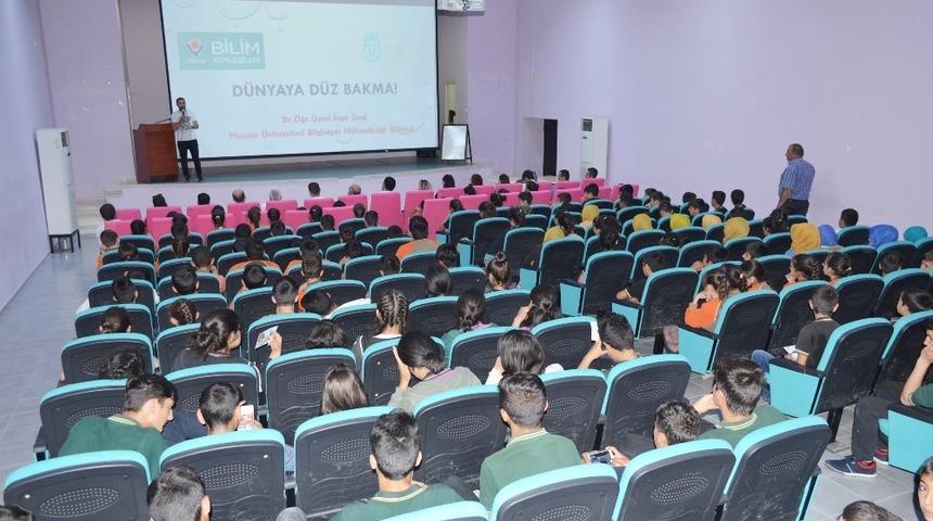 &Ccedil;emişgezek&rsquo;te  "Bilim S&ouml;yleşileri" etkinliği