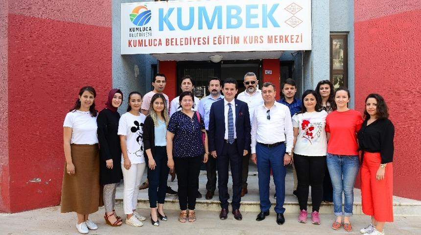 Başkan K&ouml;leoğlu &ouml;ğrencilere moral verdi