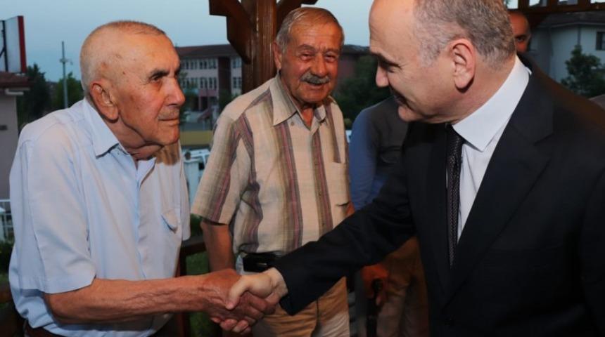 Huzurevi sakinleri ile iftarda buluştu