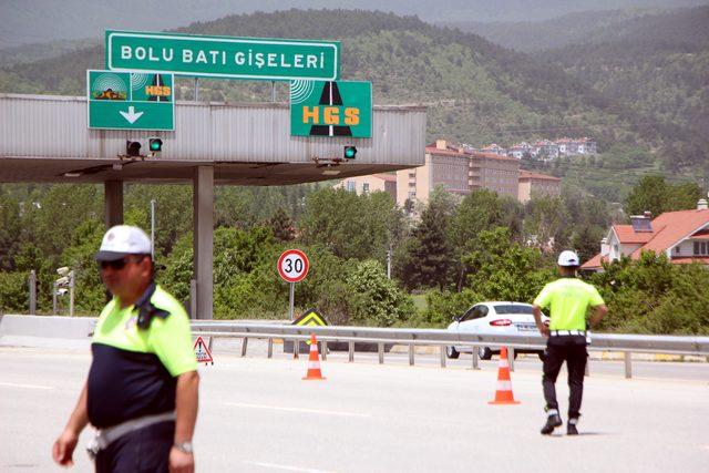 TEM ve D-100 Bolu geçişinde bayram tatili tedbirleri