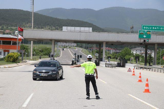 Bolu’da bayram tatili boyunca trafik tedbirleri artırıldı