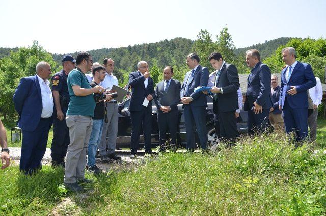 Saklı cennet yeşil göl turizme kazandırılacak