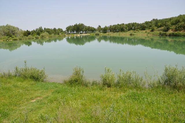 Saklı cennet yeşil göl turizme kazandırılacak