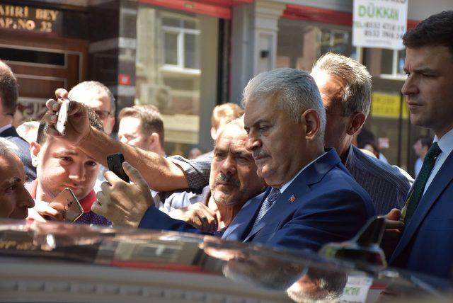 Yıldırım'dan Bakırköy'de esnaf ziyaretleri