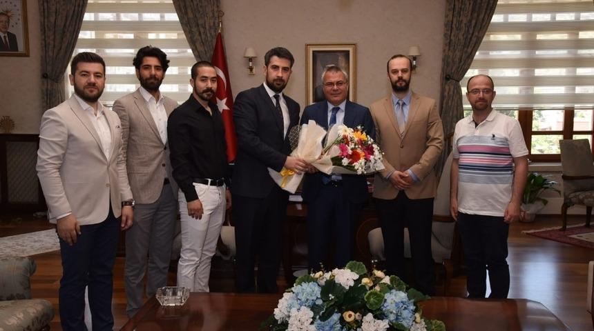 MAGİAD, projelerini Vali Deniz&rsquo;le paylaştı