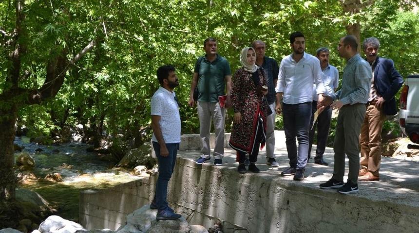 Sason’daki Sevek Deresi doğa turizmine kazandırılacak