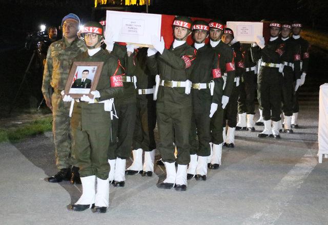 'Pençe' operasyonu şehitleri memleketlerine uğurlandı