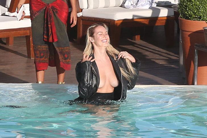 Candice Swanepoel'dan doğum sonra seksi pozlar! G2