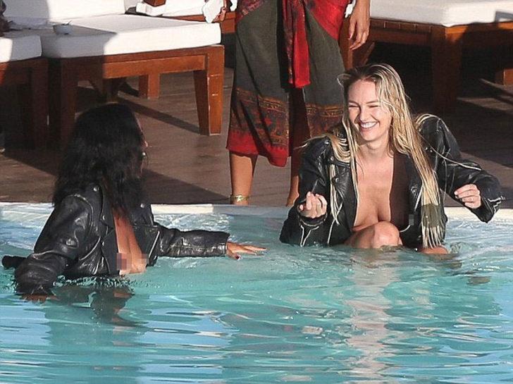 Candice Swanepoel'dan doğum sonra seksi pozlar! G5