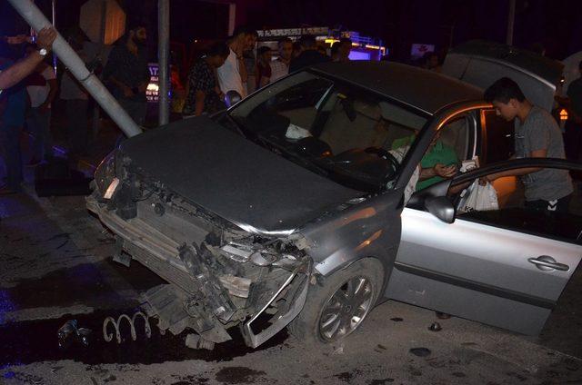 Hatay’da trafik kazası: 2 yaralı