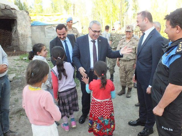 Vali Gündüzöz’den Arzu Kaya’ya ziyaret