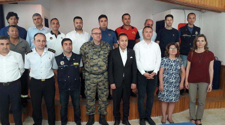 Dat&ccedil;a&rsquo;da orman yangınlarıyla m&uuml;cadele planı masaya yatırıldı