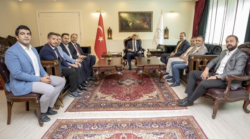 TOBB Van İli Gen&ccedil; Girişimciler Kurulundan Vali Bilmez&rsquo;e ziyaret