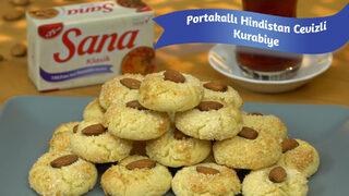 Portakallı Hindistan cevizli kurabiye