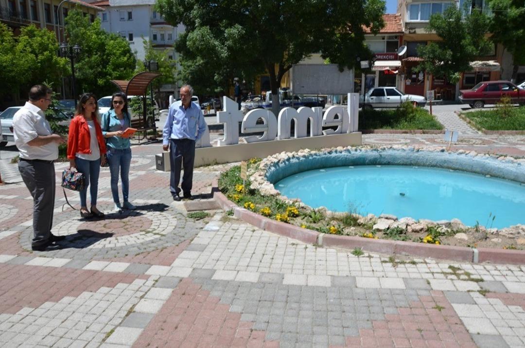 Emet&rsquo;te şehir i&ccedil;i d&uuml;zenleme ve peyzaj &ccedil;alışmaları