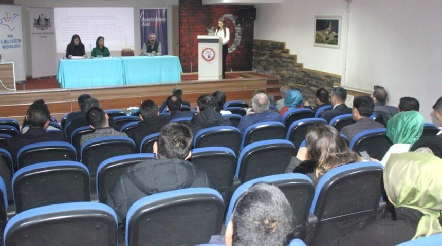 Van’da "Sessiz Çığlıkları Duyalım" projesi