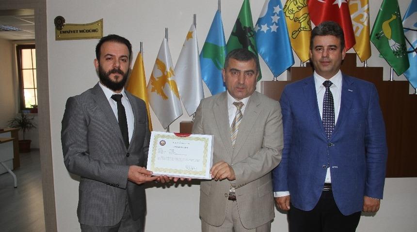 Fethiye&rsquo;de emniyet personeline başarı ve &uuml;st&uuml;n başarı belgesi verildi