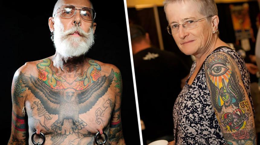 Dövmeler yaşlanınca nasıl görünür?