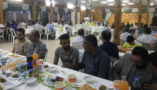 Muhtarlar kaymakamlığın iftarında buluştu