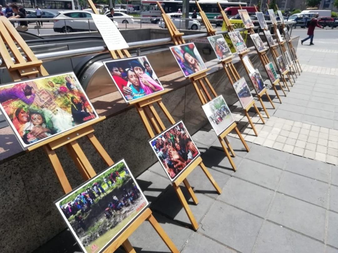 MAZLUMDER&rsquo;den  &lsquo;D&uuml;nyamızda İnsanlığa Karşı İşlenen Zul&uuml;mler&rsquo; Sergisi