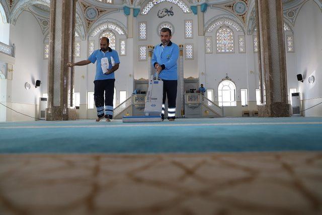 Şehitkamil’deki tüm camiler temizlendi