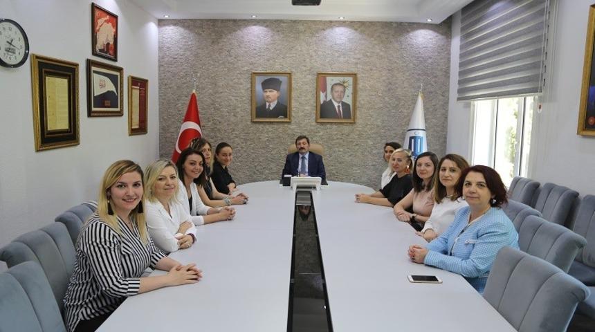 TOBB &Ccedil;anakkale Kadın Girişimciler Kurulundan valiliğe ziyaret