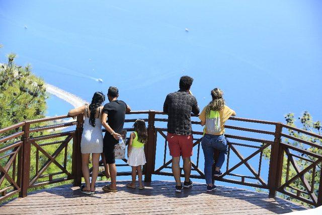 Teleferik, kadınlar plajı ve diğer sosyal tesisler bayram tatiline hazır