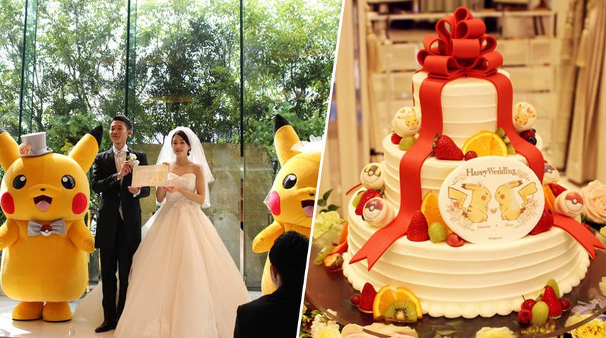 Japonya'da trend oldu: Pokemon temalı d&uuml;ğ&uuml;nler