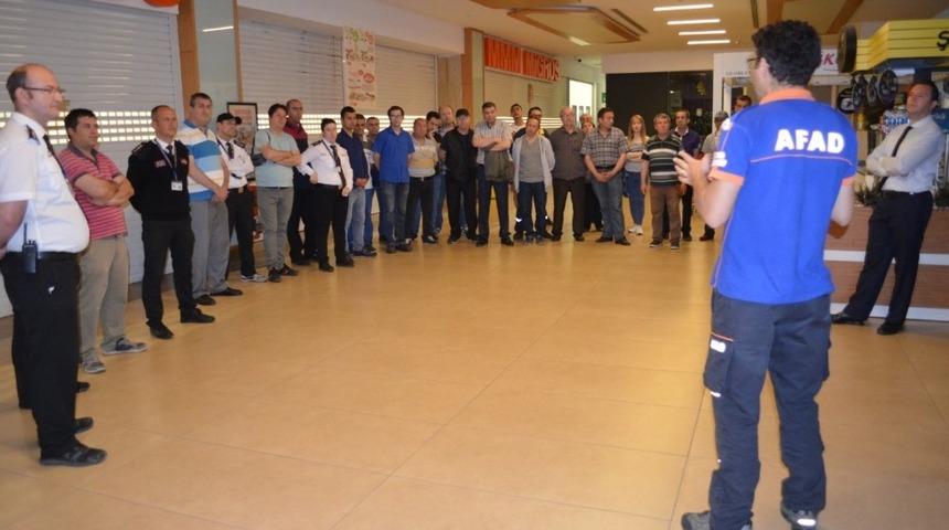 Personellere afet bilinci eğitimi