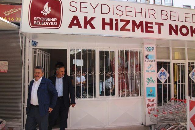 Seydişehir’de AK Hizmet Noktası vatandaşların hizmetinde