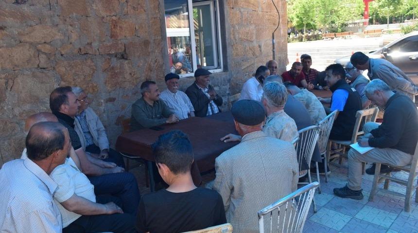 Vali Sonel&rsquo;den deprem b&ouml;lgesine ziyaret