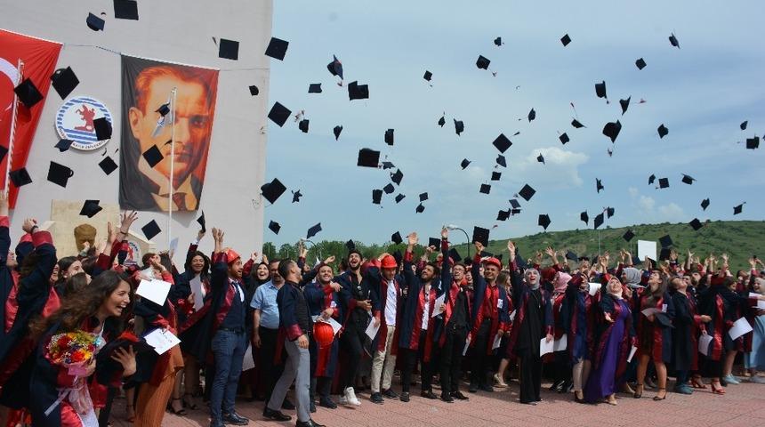 Havza MYO&rsquo;da mezuniyet coşkusu