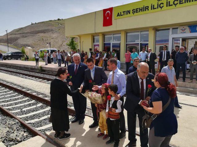 Turistik Doğu Ekspresi, Erzincan’da