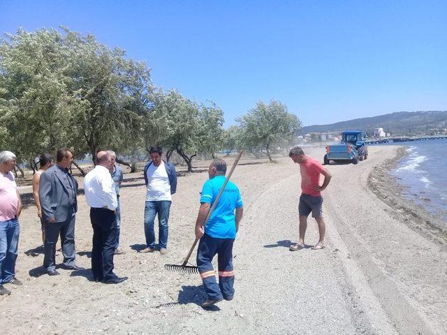 Çardak Kum Adası yaz sezonuna hazırlanıyor