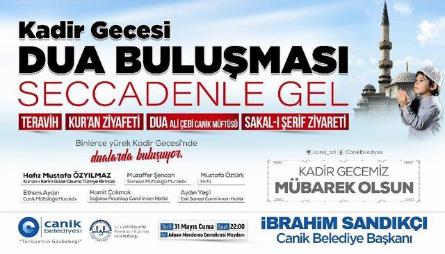 Canik Belediyesinden dua buluşması