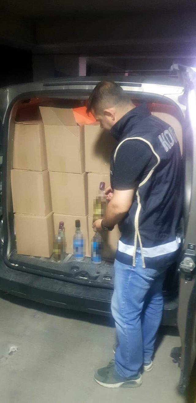 L&uuml;ks daireyi sahte i&ccedil;ki imalathanesine &ccedil;evirmişler 3