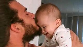 Survivor'dan dönen Hakan Hatipoğlu, kızı Lila'ya kavuşunca gözyaşlarını tutamadı