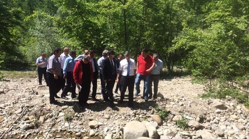 S&uuml;zek deresi şelalesi a&ccedil;ıldı