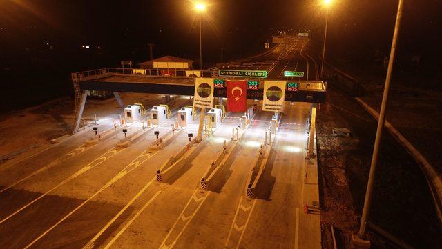 Kuzey Marmara Otoyolu'nda bazı kesimler trafiğe açıldı
