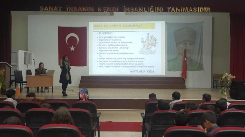 Bitlis&rsquo;teki okullarda gıda g&uuml;venliği eğitimi