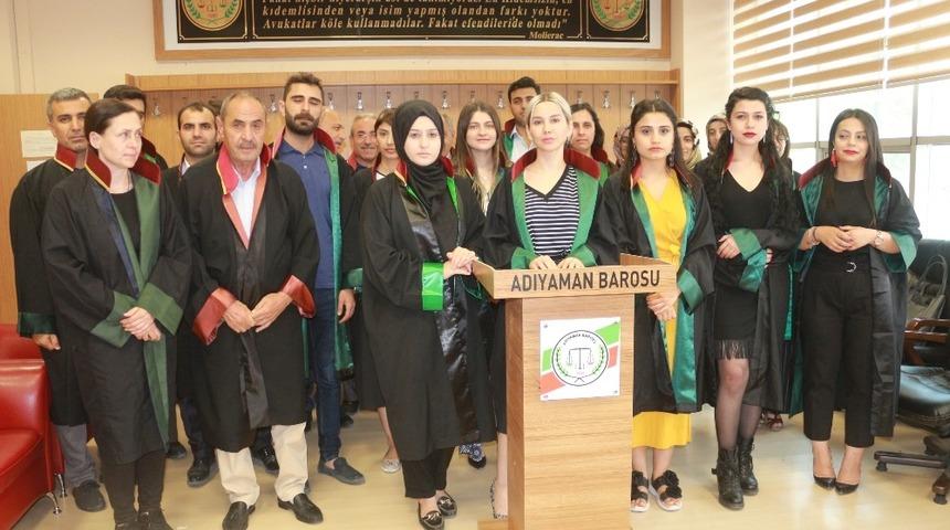 Adıyaman Barosu&rsquo;ndan avukatın giyimiyle ilgili a&ccedil;ıklama
