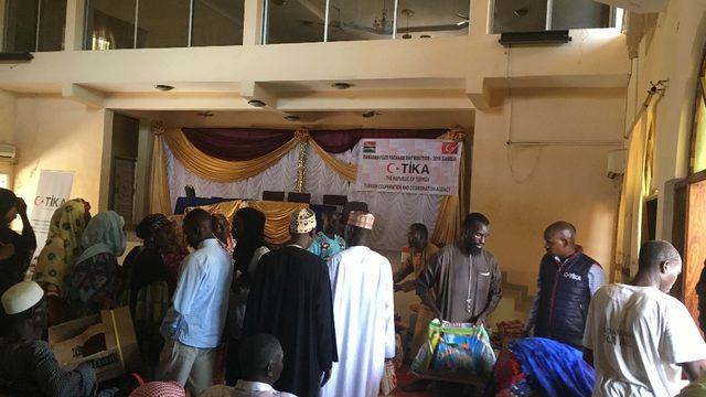 TİKA’dan Gambiya’da ihtiyaç sahiplerine Ramazan yardımı