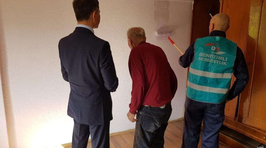 Engelli ve yaşlı vatandaşlara bayram hizmeti