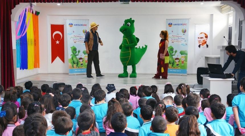 Kayserigaz &Ccedil;evre G&uuml;n&uuml;n&uuml; &Ccedil;ocuklarla Kutladı